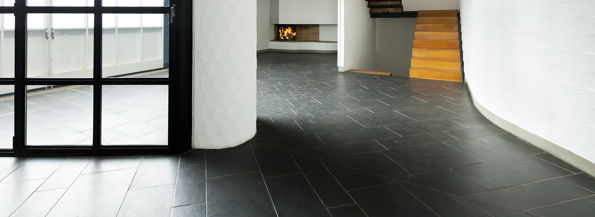 Slate Tiles Cleaning and Sealing