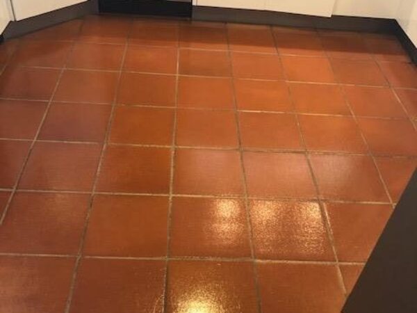 Terracotta Tiles Cleaning and Seal