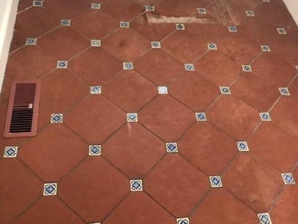 Terracotta Tiles Cleaning and Seal