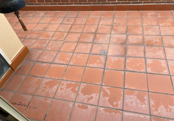 Terracotta Tiles Cleaning and Sealing