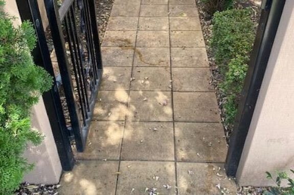 Outdoor Natural Stone Tiles Cleaning and Sealing Job
