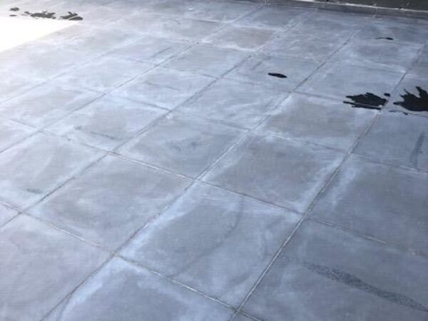 Efflorescence Grout Cleaning From Tiles